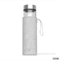 New Design Borosilicate Glass Bottle Silicone Sleeve